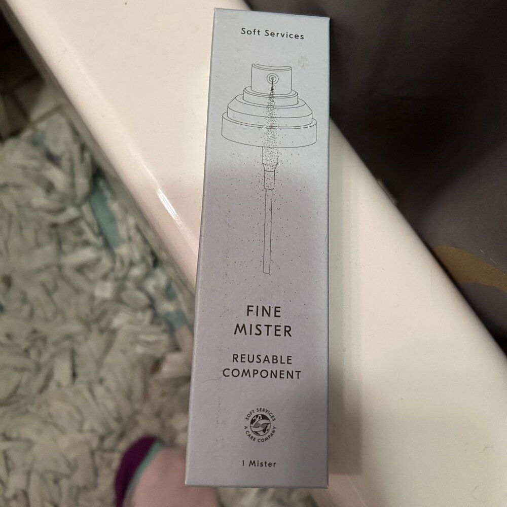 Soft Services Fine Mister Attachment NIB Misting Spray Bottle Topper